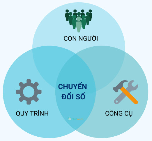 Các thành phần trong chuyển đổi số doanh nghiệp