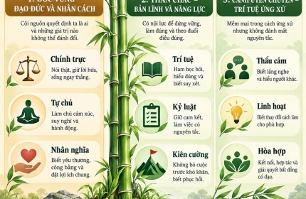 Khí chất con người như cây tre Việt Nam